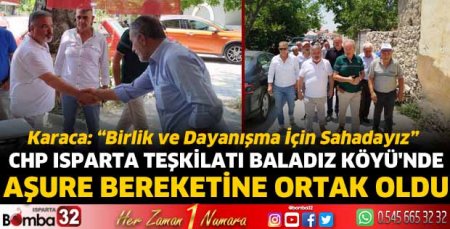 CHP, Aşure Etkinliğinde Halkla Kucaklaştı