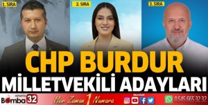 CHP Burdur Milletvekili Adayları belli oldu.