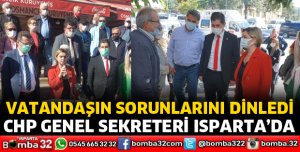 CHP GENEL SEKRETERİ ISPARTA'DA