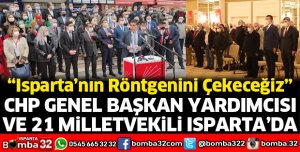 CHP heyeti Isparta'da