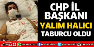 CHP İL BAŞKANI YALIM HALICI TABURCU OLDU