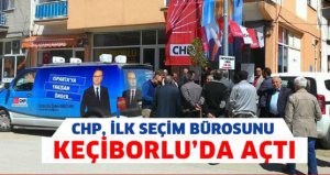 CHP İLÇELERDE AKTİF