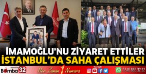 CHP Isparta Heyeti İstanbul'da