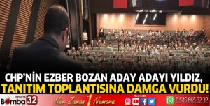CHP Isparta İl Başkanlığı Milletvekili Aday Adayları tanıtım toplantısı düzenledi