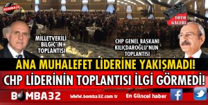 CHP LİDERİ BEKLENEN İLGİYİ GÖREMEDİ