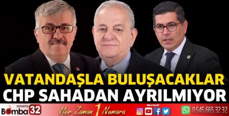 CHP Milletvekilleri halkla bir araya gelecek 