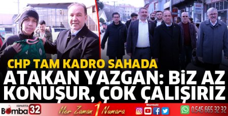 CHP tam kadro sahada