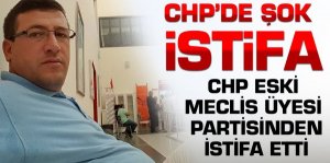CHP’de Şok İstifa