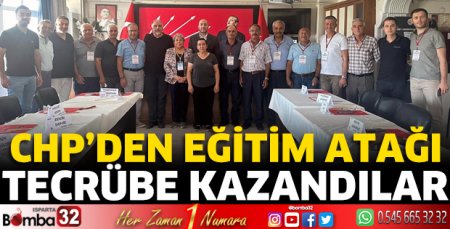 CHP’den eğitim atağı