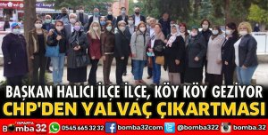 CHP’DEN YALVAÇ ÇIKARTMASI
