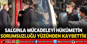 Chp’li Halıcı: Salgınla mücadeleyi hükümetin sorumsuzluğu yüzünden kaybettik