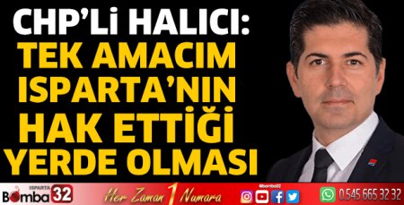 CHP’li Yalım Halıcı’dan yeni yıl mesajı