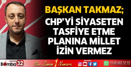 CHP’yi siyaseten tasfiye etme planına millet izin vermez