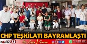CHP'de bayramlaşma