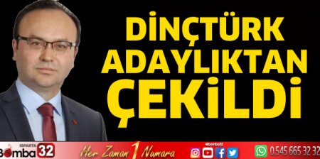 CHP'de Dinçtürk çekildi