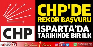 CHP'de rekor başvuru