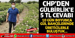 CHP'DEN GÜLBİRLİK'E CEVAP