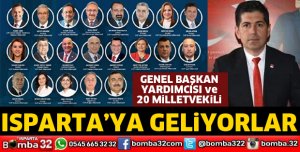 CHP'den Isparta Çıkarması