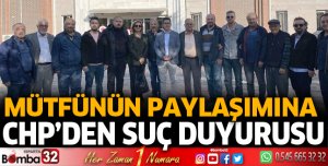 CHP'den Yalvaç İlçe Müftüsüne suç duyurusu