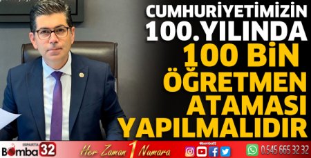 CHP'li Halıcı'dan 24 Kasım Öğretmenler Günü mesajı