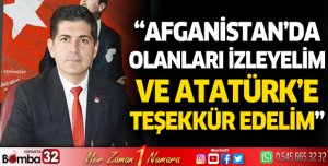 CHP'li Halıcı'dan Taliban yorumu