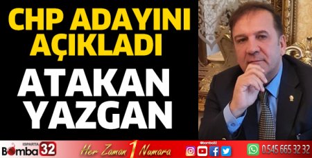 CHP'nin adayı açıklandı