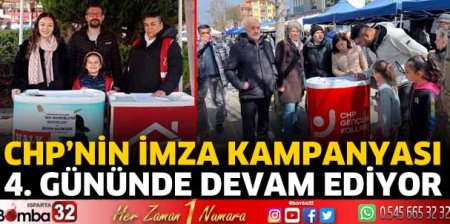 CHP'nin imza kampanyası devam ediyor 