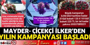 Çiçekçi İlker'den yılın kampanyası