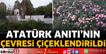 Çiçeklendirme çalışması yapıldı
