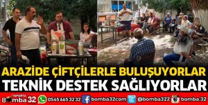 ÇİFTÇİLERE TEKNİK DESTEK EĞİTİMİ