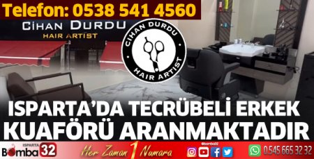 Cihan Durdu Haır Artıst’te erkek kuaför aranıyor