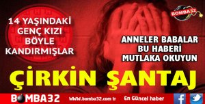 Çıplak fotoğraflarını montajlamışlar