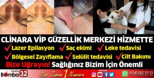 Clinara Vip Güzellik Merkezi hizmette