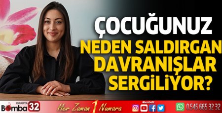 Çocuğunuz neden saldırgan davranışlar sergiliyor?