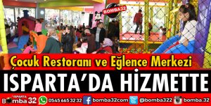 ÇOCUK RESTORANI VE EĞLENCE MERKEZİ TÖRENLE AÇILDI