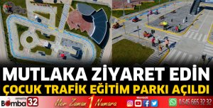 Çocuk Trafik Eğitim Parkı hizmette
