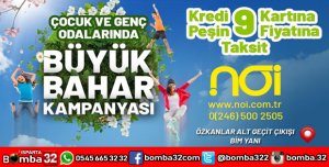 ÇOCUK VE GENÇ ODALARINDA BAHAR KAMPANYASI