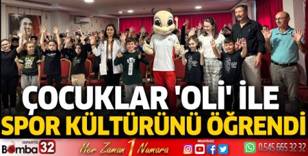 Çocuklar 'OLİ' ile spor kültürünü öğrendi