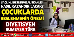 ÇOCUKLARDA BESLENMENİN ÖNEMİ