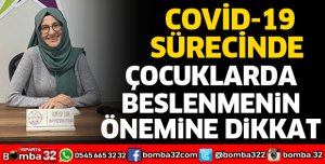 ÇOCUKLARDA BESLENMENİN ÖNEMİ