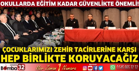 Çocuklarımızı zehir tacirlerine karşı hep birlikte koruyacağız