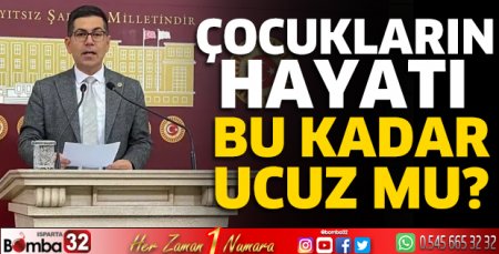 Çocukların hayatı bu kadar ucuz mu?