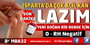 ÇOK ACİL BİR YENİ DOĞAN  BEBEK İÇİN KAN  LAZIM
