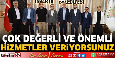 Çok değerli ve önemli hizmetler veriyorsunuz