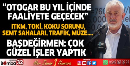 Çok güzel işler yaptık