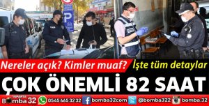Çok önemli 82 saat