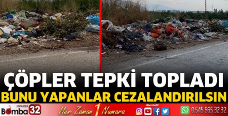 Çöpler tepki topladı
