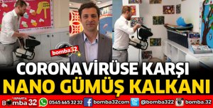 CORONAVİRÜSE KARŞI NANO GÜMÜŞ KALKANI