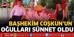 COŞKUN AİLESİNİN MUTLU GÜNÜ