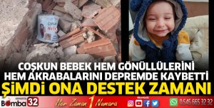 Coşkun bebek yardım bekliyor